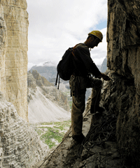 Sziklamszs a Dolomitokban (Grosse Zinne 2999m)