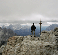 Grosse Zinne (Drei Zinnen/Tre cime di Lavaredo) dolomitok