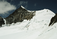 A Lyskamm cscsa a Monte Rosa csoportban