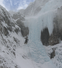 Ice climbing - Slovenia, Triglav NP