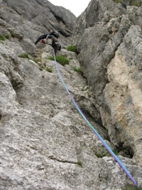 Dolomitok - Meisules dala Biesces